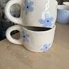 Puodelis - baby blue gėlytės - Image 3