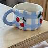 puodelis cherry blue