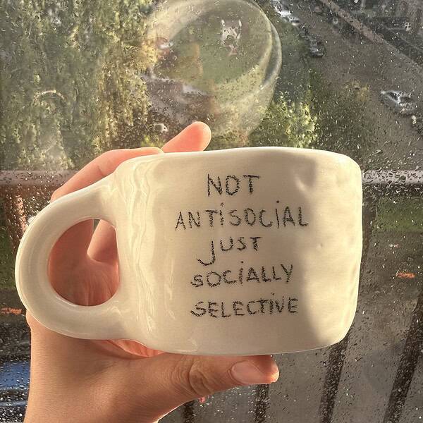 not antisocial just socially selective
